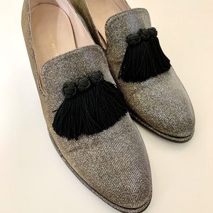 Stuart Weitzman Shimmer Pumps with Tassels